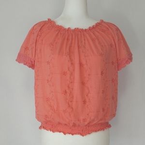 French Laundry on off shoulder top. Size Jr's. L